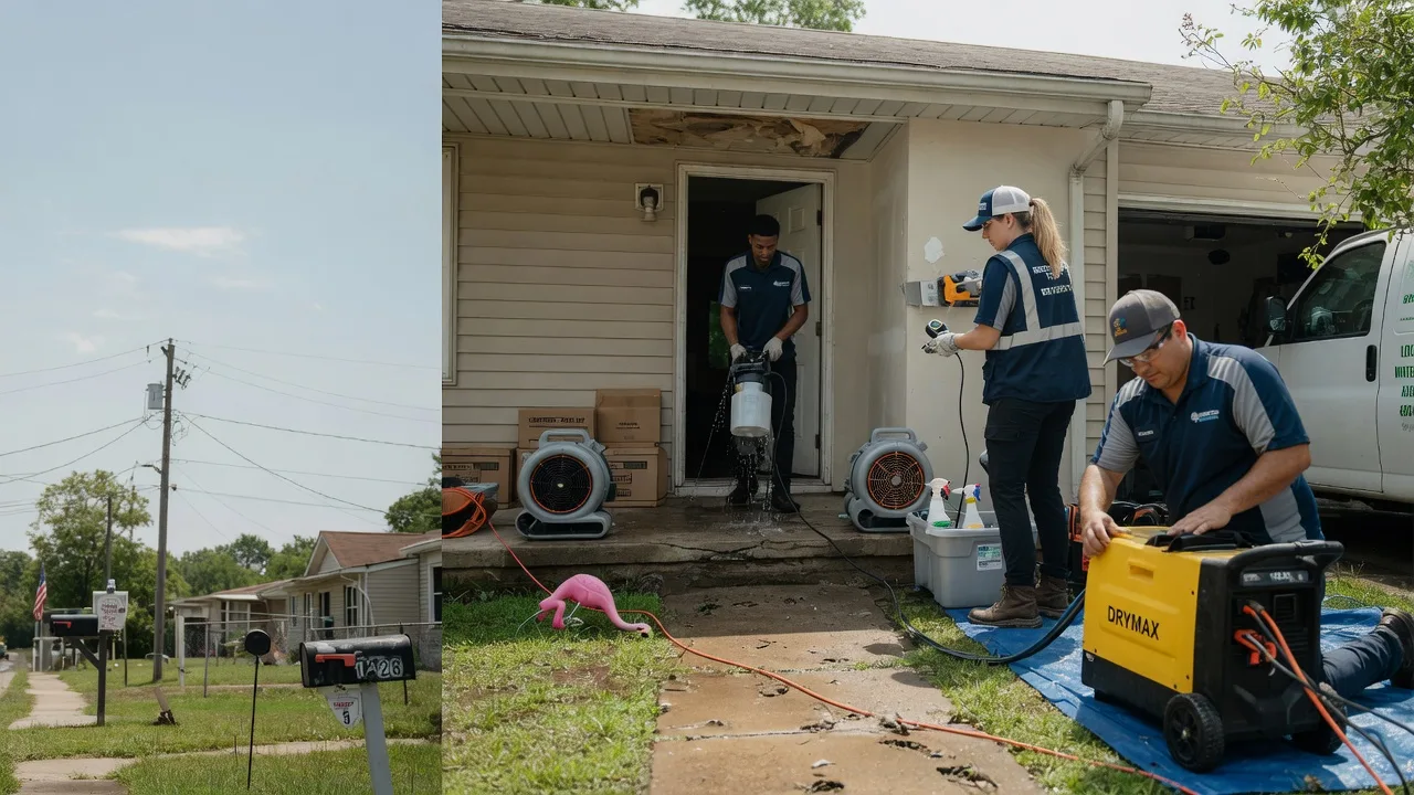 Storm Damage Water Removal in Lizella, GA near me